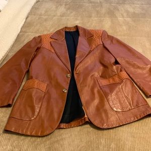 Scully Leatherwear blazer jacket